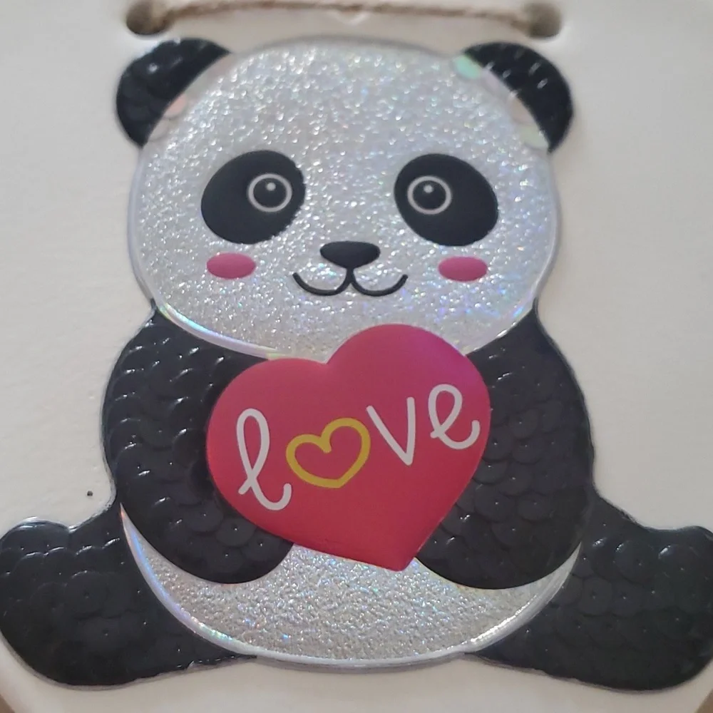 **SALE**3D Panda Love Plaque